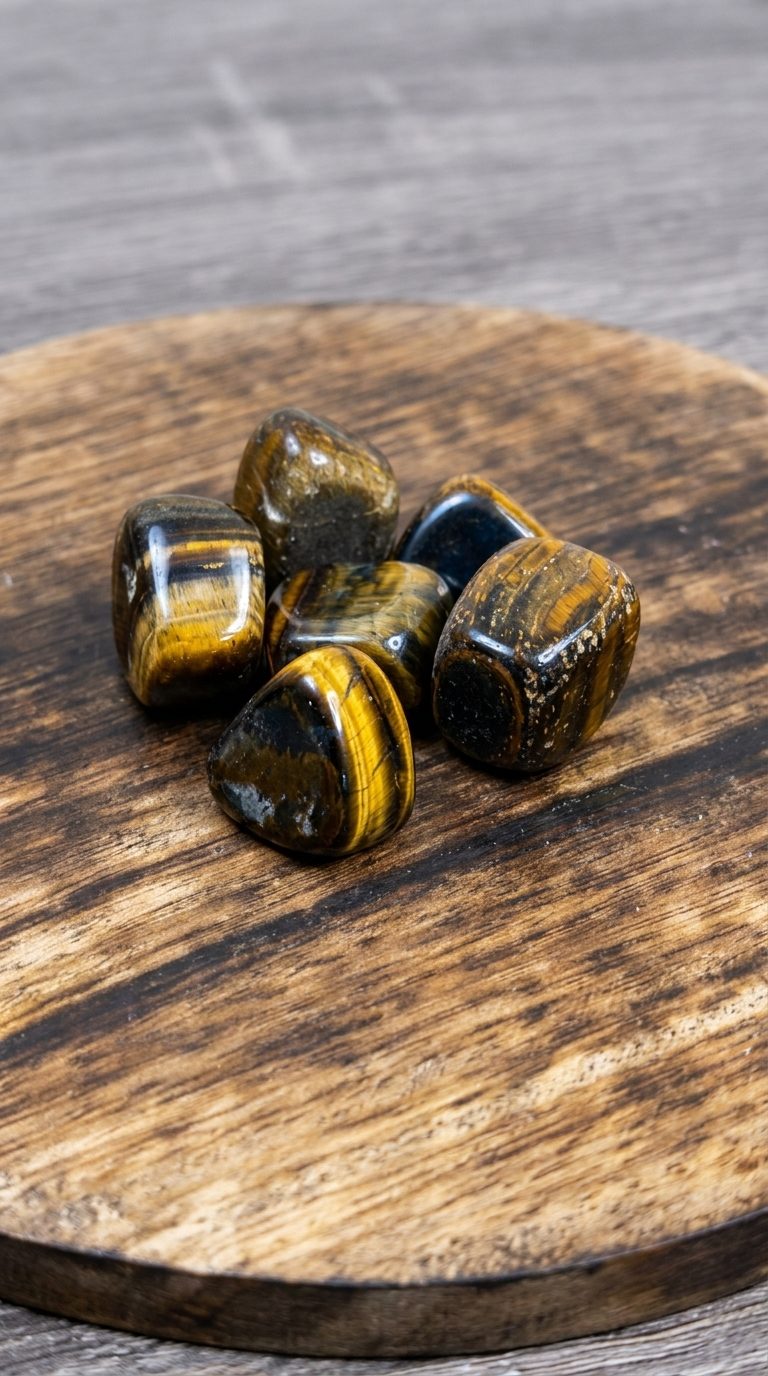 Tiger’s Eye Tumble Crystals